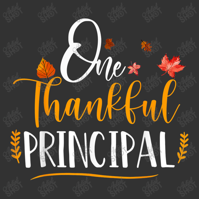 One Thankful School Principal Fall Thanksgiving Principal T Shirt Baby Bodysuit by Rudy_Glenn | Artistshot