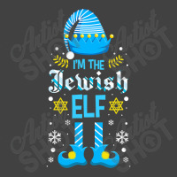 I Am The Jewish Elf Costume 8 Day Hanukkah Yiddish Menorah T Shirt Vintage T-shirt | Artistshot