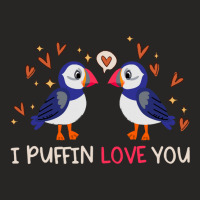 Gift T  Shirt I Puffin Love You Relationship Hearts Seabirds T  Shirt Ladies Fitted T-shirt | Artistshot