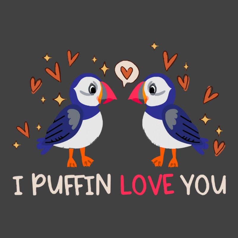 Gift T  Shirt I Puffin Love You Relationship Hearts Seabirds T  Shirt Vintage T-Shirt by shouldcloser | Artistshot