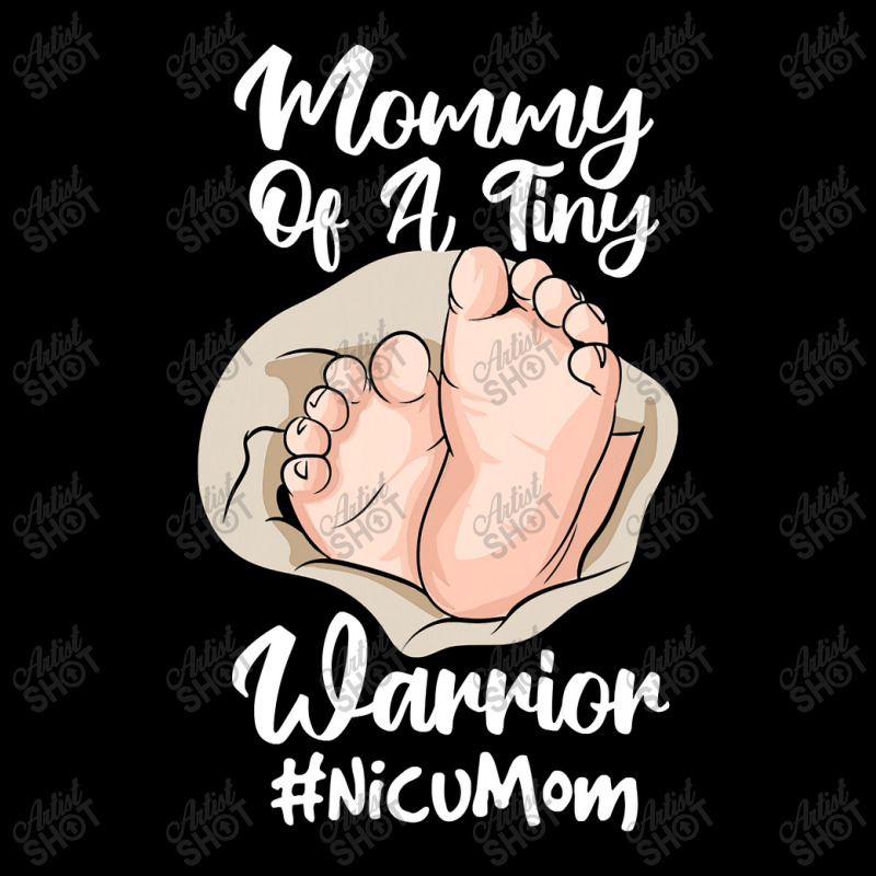 Preemie & Nicu Mom Tiny Warrior Proud Mommy Baby Birth Day T Shirt Zipper Hoodie | Artistshot