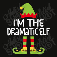 I'm The Dramatic Elf T Shirt Matching Christmas Shirt Premium T Shirt Scorecard Crop Tee | Artistshot