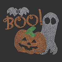 Rhinestone Transfer Pumpkin And Ghost With Boo For Halloween T Shirt Baby Bodysuit | Artistshot