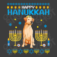 Labrador Chanukah Jewish Ugly Hanukkah Sweater Pajama T Shirt Men's Polo Shirt | Artistshot