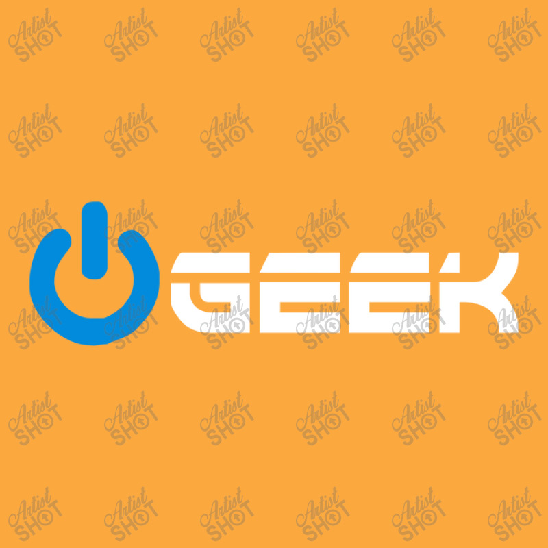 Geek (power On Button) Zipper Hoodie | Artistshot