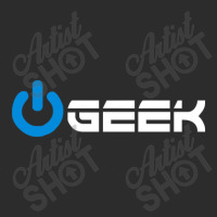Geek (power On Button) Exclusive T-shirt | Artistshot