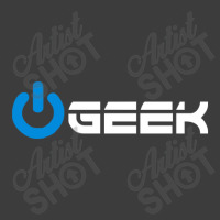 Geek (power On Button) Men's Polo Shirt | Artistshot