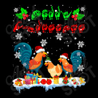 Merry Christmas Cute Chicken Farmer Asl Sign Language Family T Shirt Long Sleeve Shirts | Artistshot