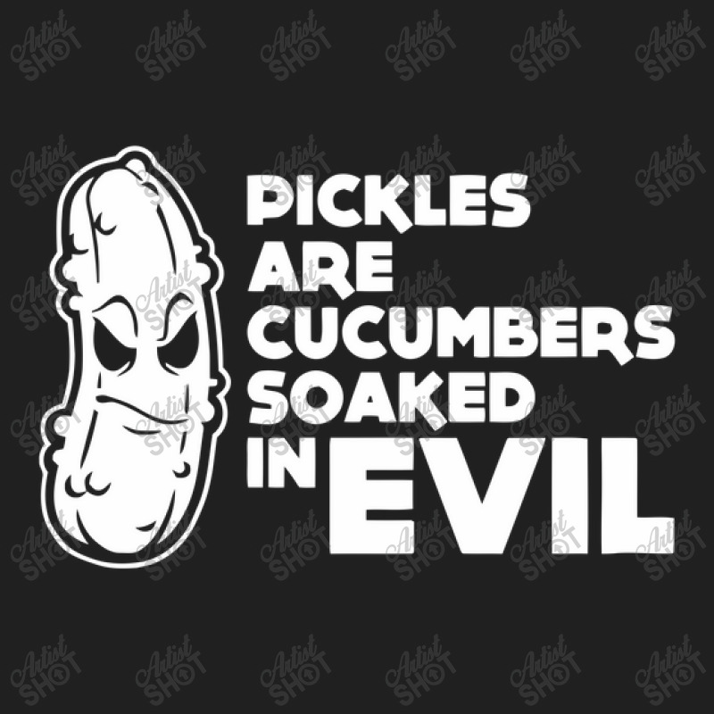 Pickles Are Cucumbers Soaked In Evil Ladies Polo Shirt By Letnan Sam Artistshot