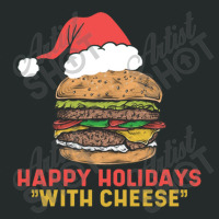 Happy Holidays With Cheese Women's Triblend Scoop T-shirt | Artistshot