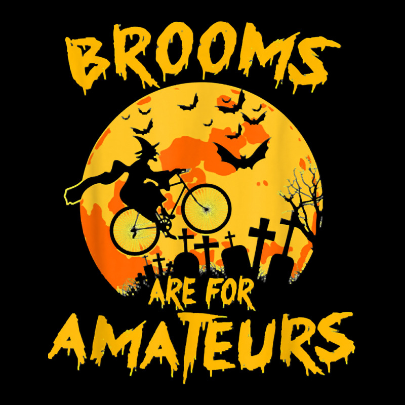 Cycling Funny Halloween Brooms Are For Amateurs Funny Halloween 160 Bi Legging by permad | Artistshot