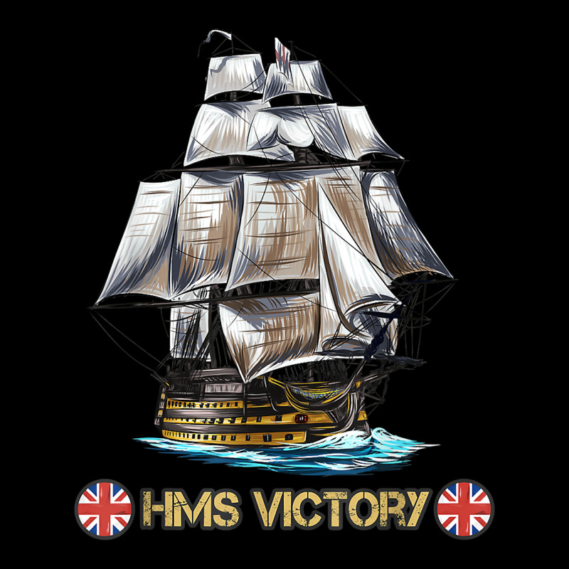 Great Britain Royal Navy Ship Of The Line Hms Victory T Shirt Fleece Short | Artistshot