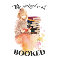 Book Reading Reader Booked Weekend 374 V-neck Tee | Artistshot