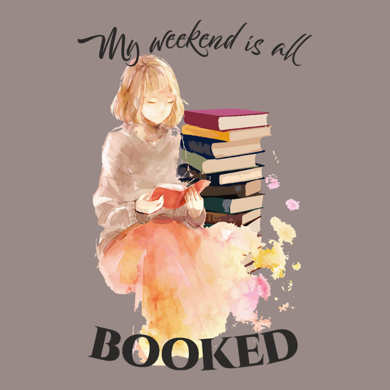 Book Reading Reader Booked Weekend 374 Vintage T-Shirt by golferu | Artistshot