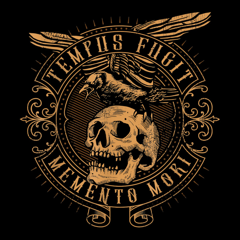 Tempus Fugit Memento Mori Latin Phrase T Shirt Toddler Sweatshirt | Artistshot