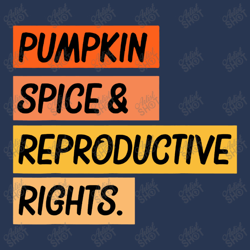 Pumpkin Spice Reproductive Rights Men Denim Jacket | Artistshot