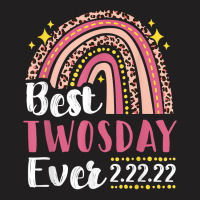 Happy Twosday 2022 Shirt Pink Leopard Twos Day 22222 T Shirt,black,sma T-shirt | Artistshot