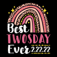 Happy Twosday 2022 Shirt Pink Leopard Twos Day 22222 T Shirt,black,sma V-neck Tee | Artistshot