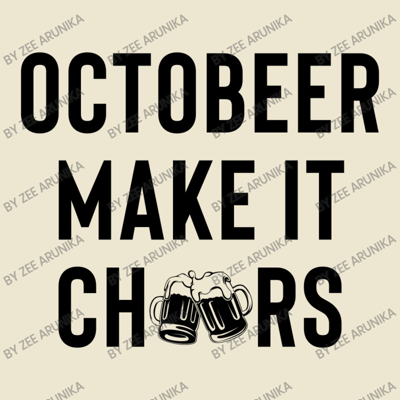 Octobeer Make It Cheers Cropped Hoodie | Artistshot