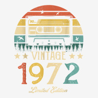 Vintage 1972 Retro Cassette 1972 50th Birthday 50 Years Old T Shirt Camper Cup | Artistshot