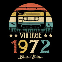 Vintage 1972 Retro Cassette 1972 50th Birthday 50 Years Old T Shirt Unisex Jogger | Artistshot