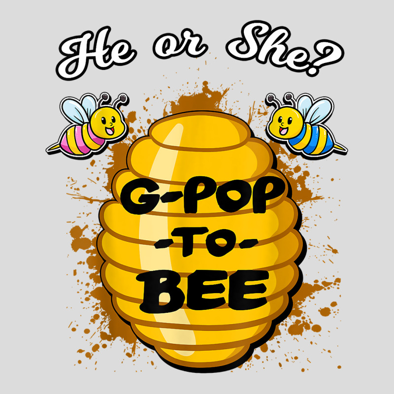 He Or She G Pop To Bee Gender Baby Reveal Announcement Party T Shirt Men's Polo Shirt | Artistshot