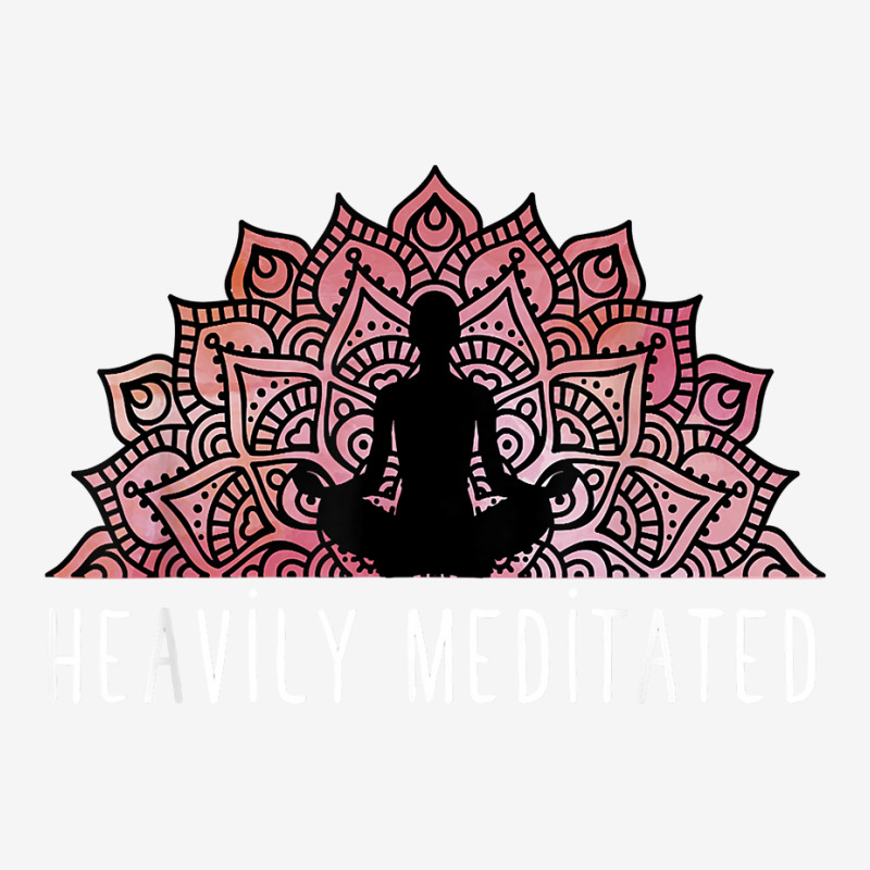 Heavily Meditated   Spiritual Daily Meditation Yoga T Shirt Camper Cup | Artistshot