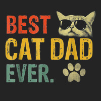 Vintage Best Cat Dad Ever T Shirt Cat Daddy Gift T Shirt 3/4 Sleeve Shirt | Artistshot