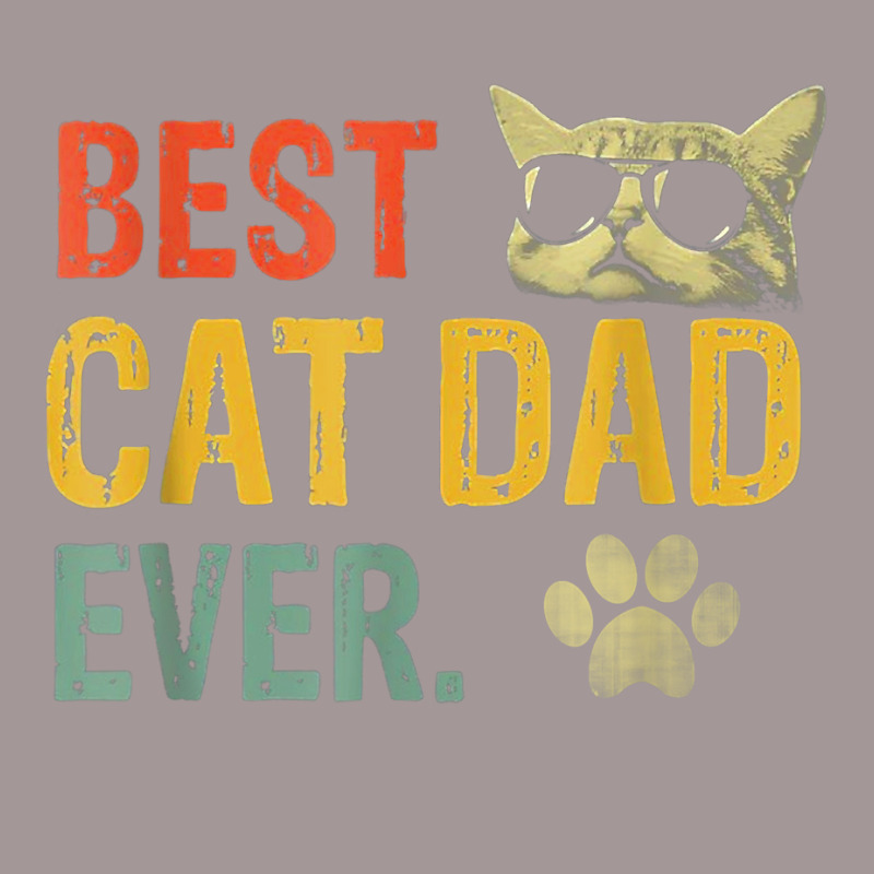 Vintage Best Cat Dad Ever T Shirt Cat Daddy Gift T Shirt Vintage Short | Artistshot