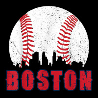 Vintage Boston Skyline Baseball Throwback For Red Game Day T Shirt Unisex Jogger | Artistshot