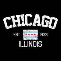 Vintage Chicago Illinois Est. 1833 Gift T Shirt Zipper Hoodie | Artistshot