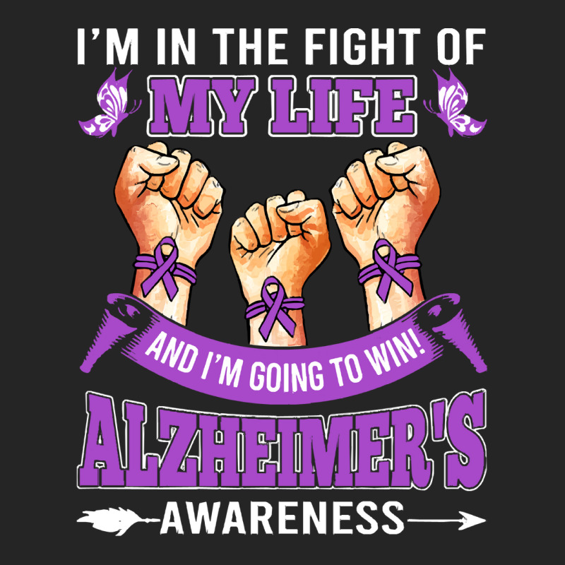 Alzheimers Awareness In The Fight T  Shirt Alzheimer's Awareness In Th Unisex Hoodie by musselrhinoceros | Artistshot