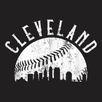 Vintage Cleveland Ohio Skyline Apparel T Shirt T-shirt | Artistshot