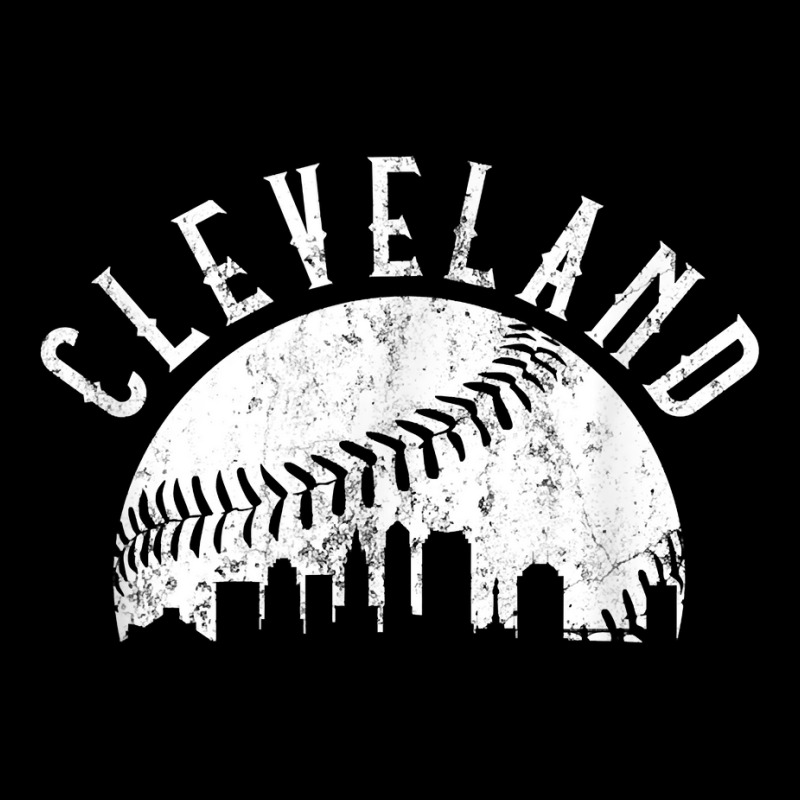 Vintage Cleveland Ohio Skyline Apparel T Shirt Long Sleeve Shirts | Artistshot