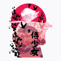 Samurai Woman Anime T-shirt | Artistshot