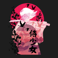 Samurai Woman Anime Classic T-shirt | Artistshot