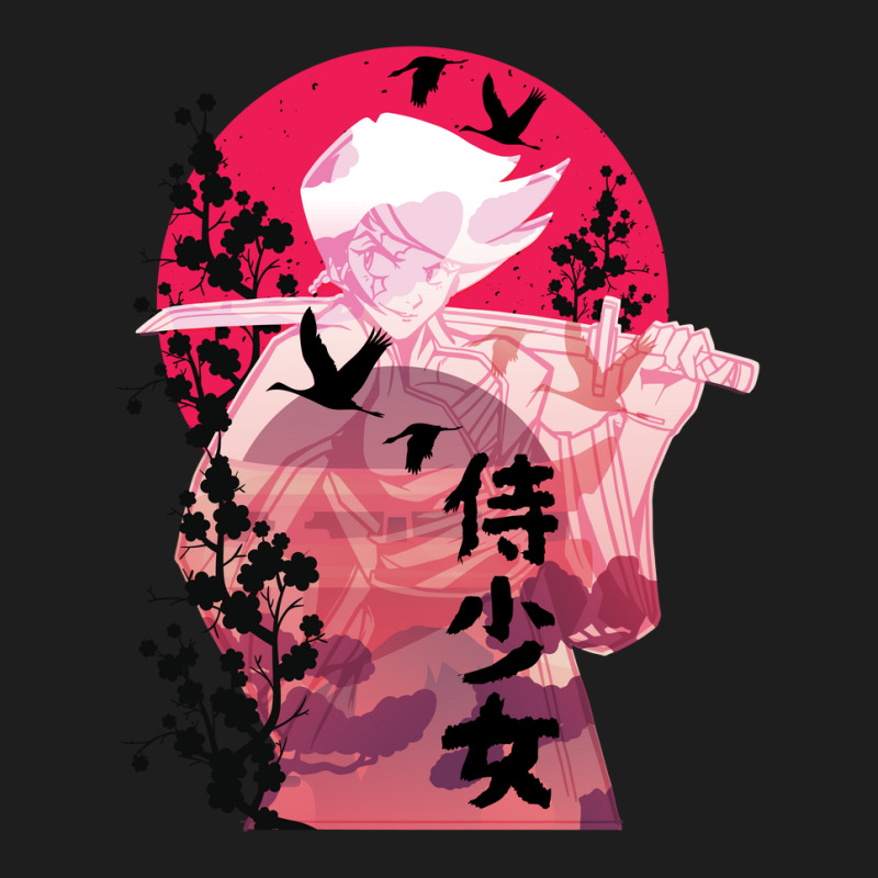 Samurai Woman Anime Classic T-shirt | Artistshot