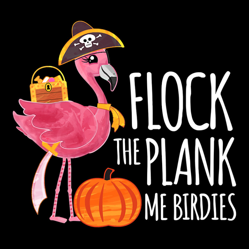 Flamingo Tropical Cute Halloween Flamingo Pirate Flock The Plank Costu V-neck Tee | Artistshot