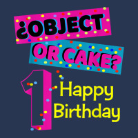 Object Or Cake Happy Birthday 1 Family Matching Confetti T Shirt Men Denim Jacket | Artistshot