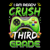 Video Game Boys I Am Ready To Crush Third Grade First Day T Shirt Men's Long Sleeve Pajama Set | Artistshot