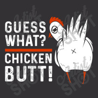 Funny Guess What Chicken Butt! White Design T Shirts T Shirt Vintage Short | Artistshot