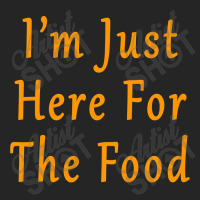 Kids Im Just Here For The Food Funny Holiday T Shirt Unisex Hoodie | Artistshot