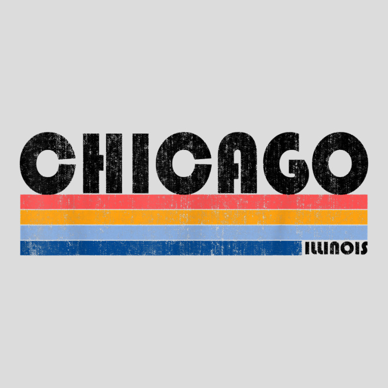 Vintage 1980s Style Chicago, Il T Shirt Men's Polo Shirt | Artistshot