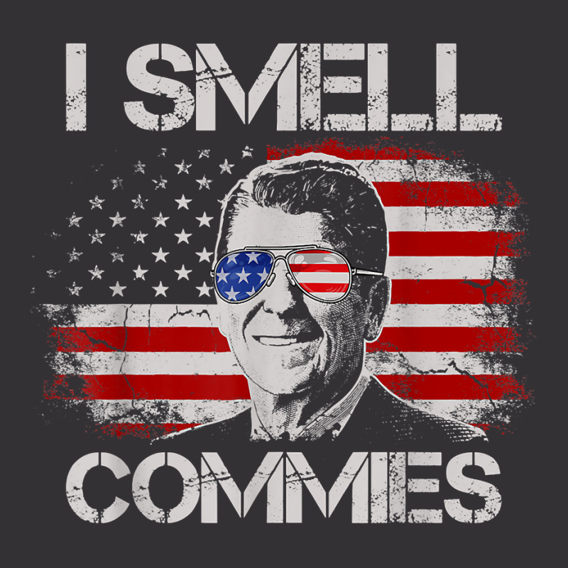 Vintage American Flag Funny Political I Smell Commies T Shirt Vintage Hoodie | Artistshot