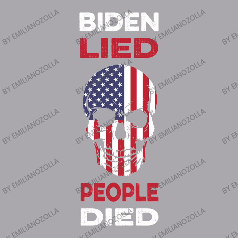 Biden Lied People Died Anti Biden Youth 3/4 Sleeve by emilianozolla | Artistshot