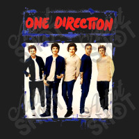 Spray Paint Blue 1 Direction Classic T-shirt | Artistshot