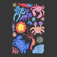 Colorful Crabs Shrimp Anemone Reef Aquarium Coral Painting T Shirt Toddler Hoodie | Artistshot