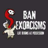 Ban Exorcisms Shirt Life Begins At Possession T Shirt Vintage Hoodie And Short Set | Artistshot