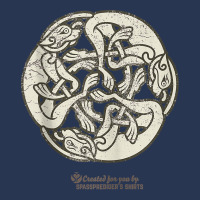 Celtic Ornament Three Dogs Zoomorphic Triskelion Celtic Tank Top Men Denim Jacket | Artistshot