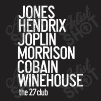 Jones Hendrix Morrison Joplin Cobain.. T-shirt | Artistshot